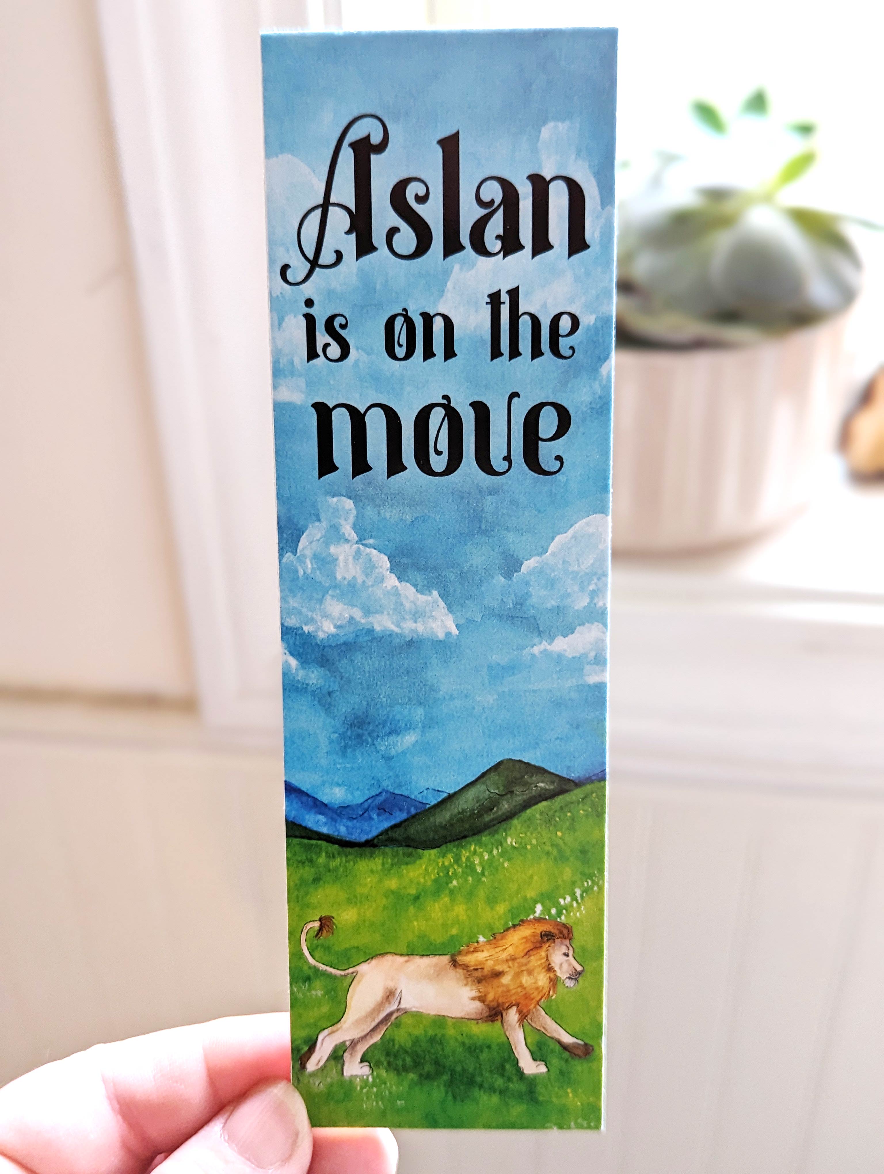 Narnia Set of 3 Bookmarks (Aslan, Reepicheep, C. S. Lewis Quote) - A Fine  Quotation